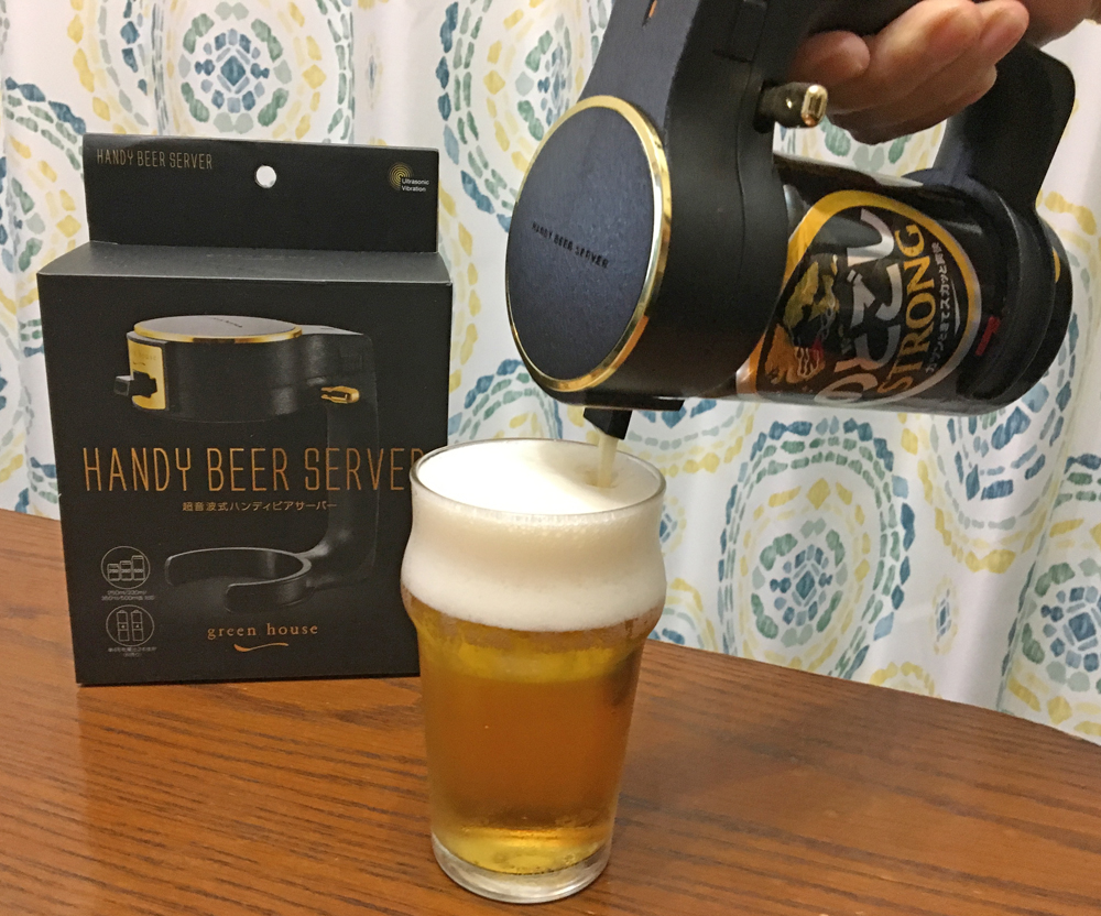 卸売 ビールサーバー缶ビール用ハンディー 超音波 泡 充電式 cominox
